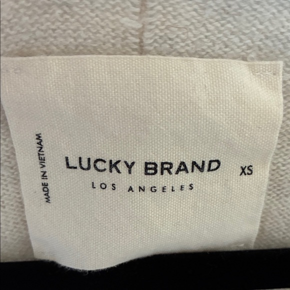 Lucky Brand Cream Sweater XS - Picture 2 of 4